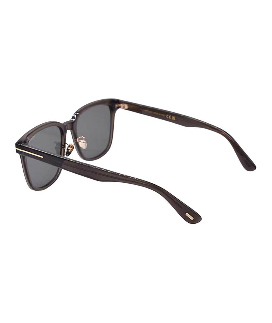 TOM FORD Черные пластиковые солнцезащитные очки, фото 5
