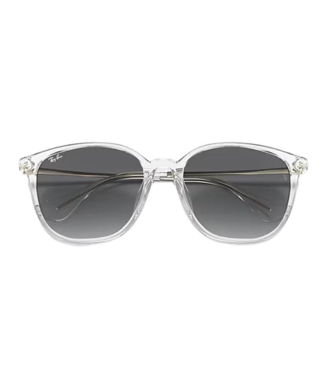 RAY BAN Прозрачные пластиковые солнцезащитные очки, фото 3