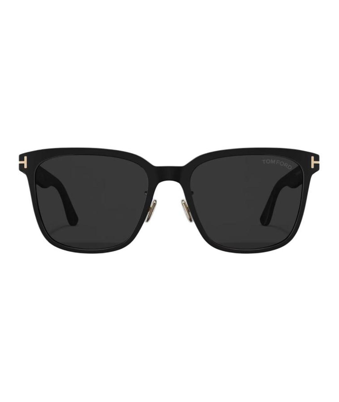 TOM FORD Черные пластиковые солнцезащитные очки, фото 2