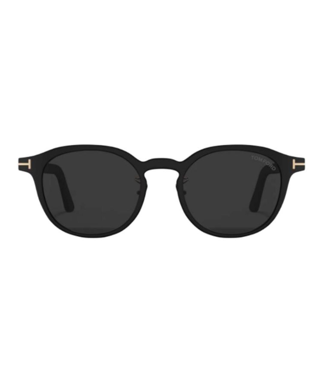 TOM FORD Черные пластиковые солнцезащитные очки, фото 2