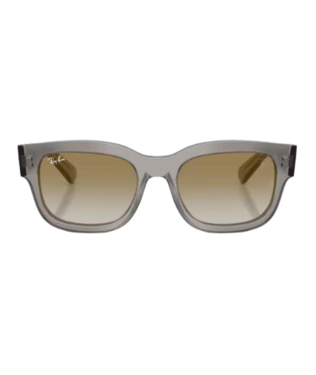 RAY BAN Серые пластиковые солнцезащитные очки, фото 2