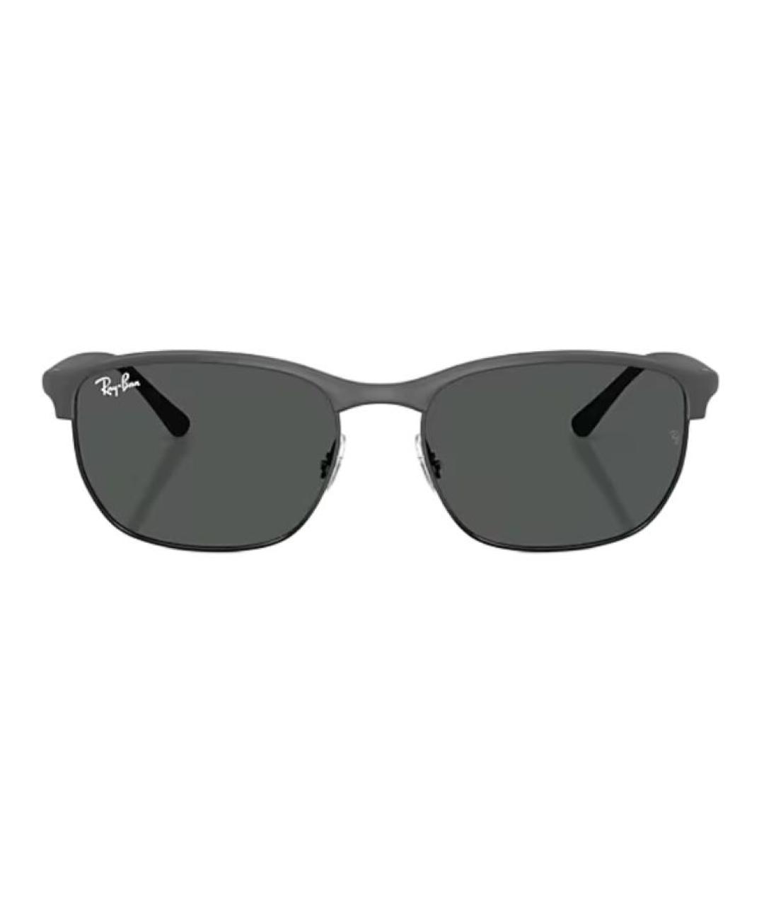 RAY BAN Серые пластиковые солнцезащитные очки, фото 2