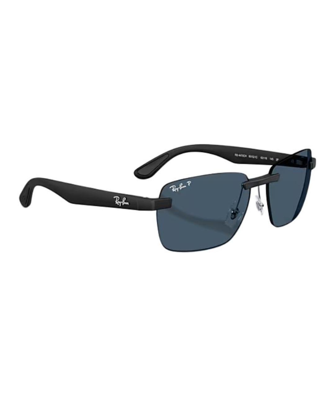 RAY BAN Черные солнцезащитные очки, фото 3