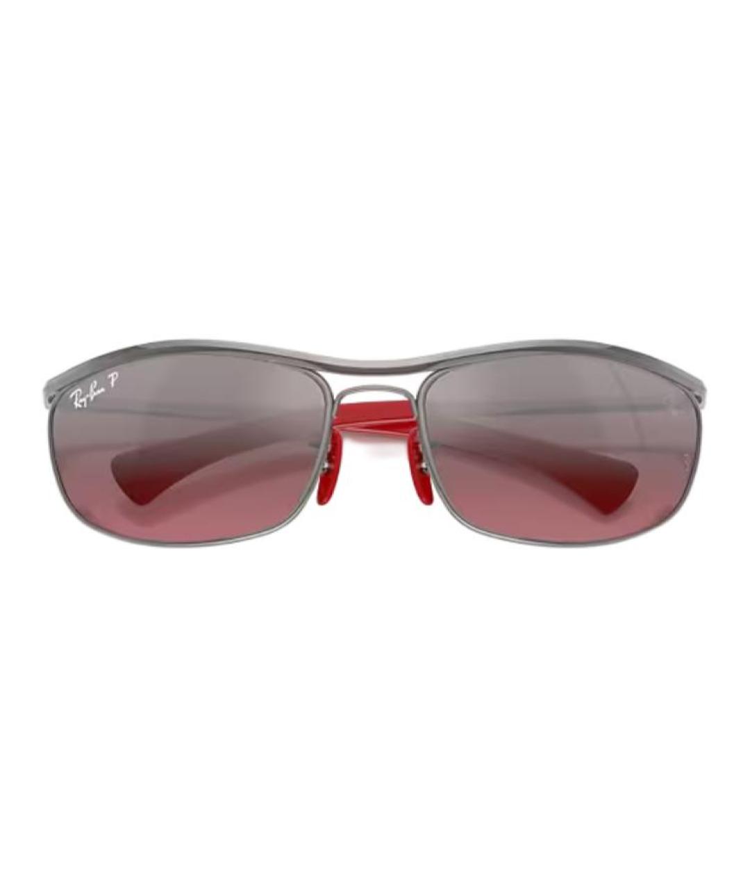 RAY BAN Мульти металлические солнцезащитные очки, фото 5
