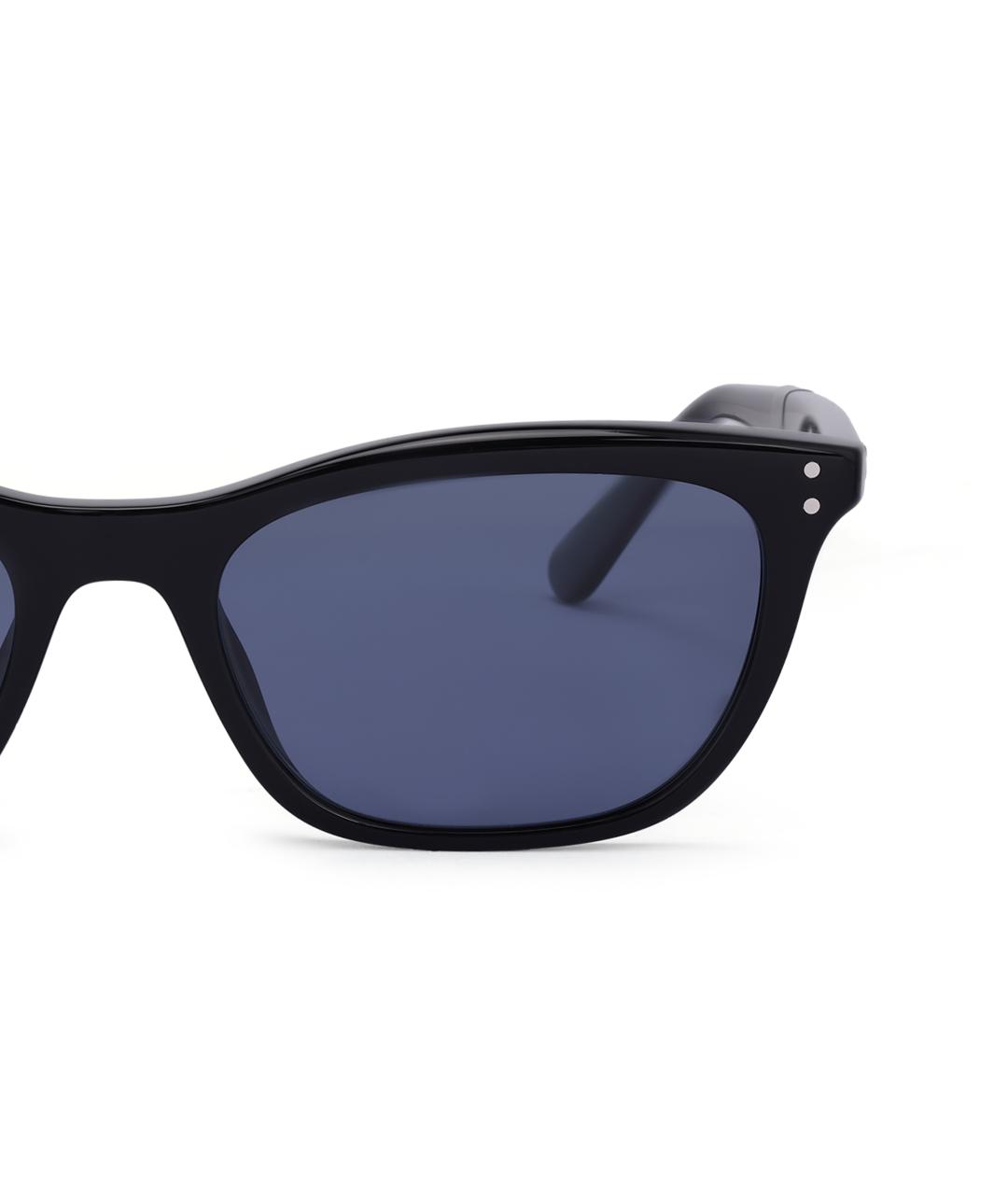 RAY BAN Черные пластиковые солнцезащитные очки, фото 3