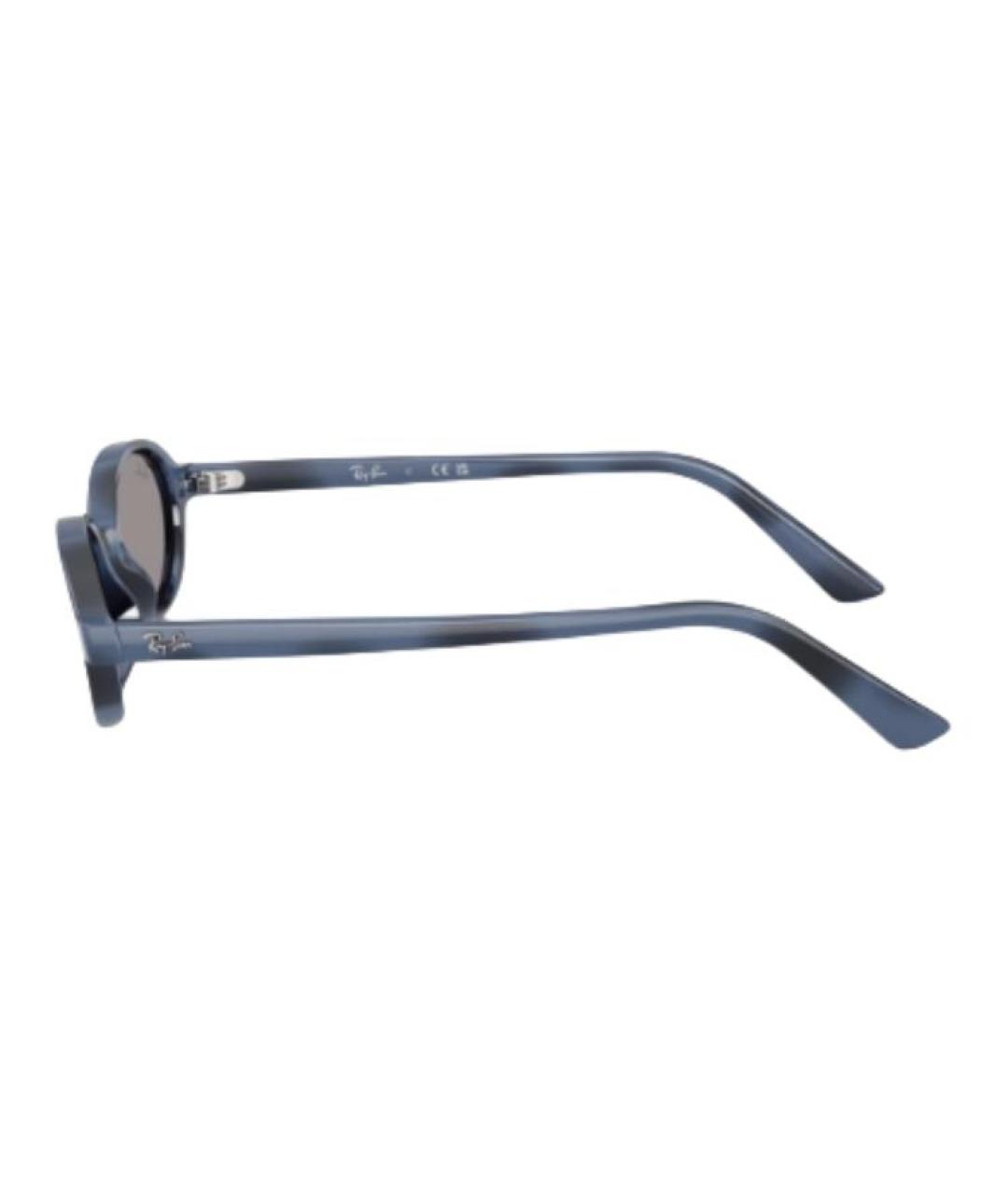 RAY BAN Синие пластиковые солнцезащитные очки, фото 3