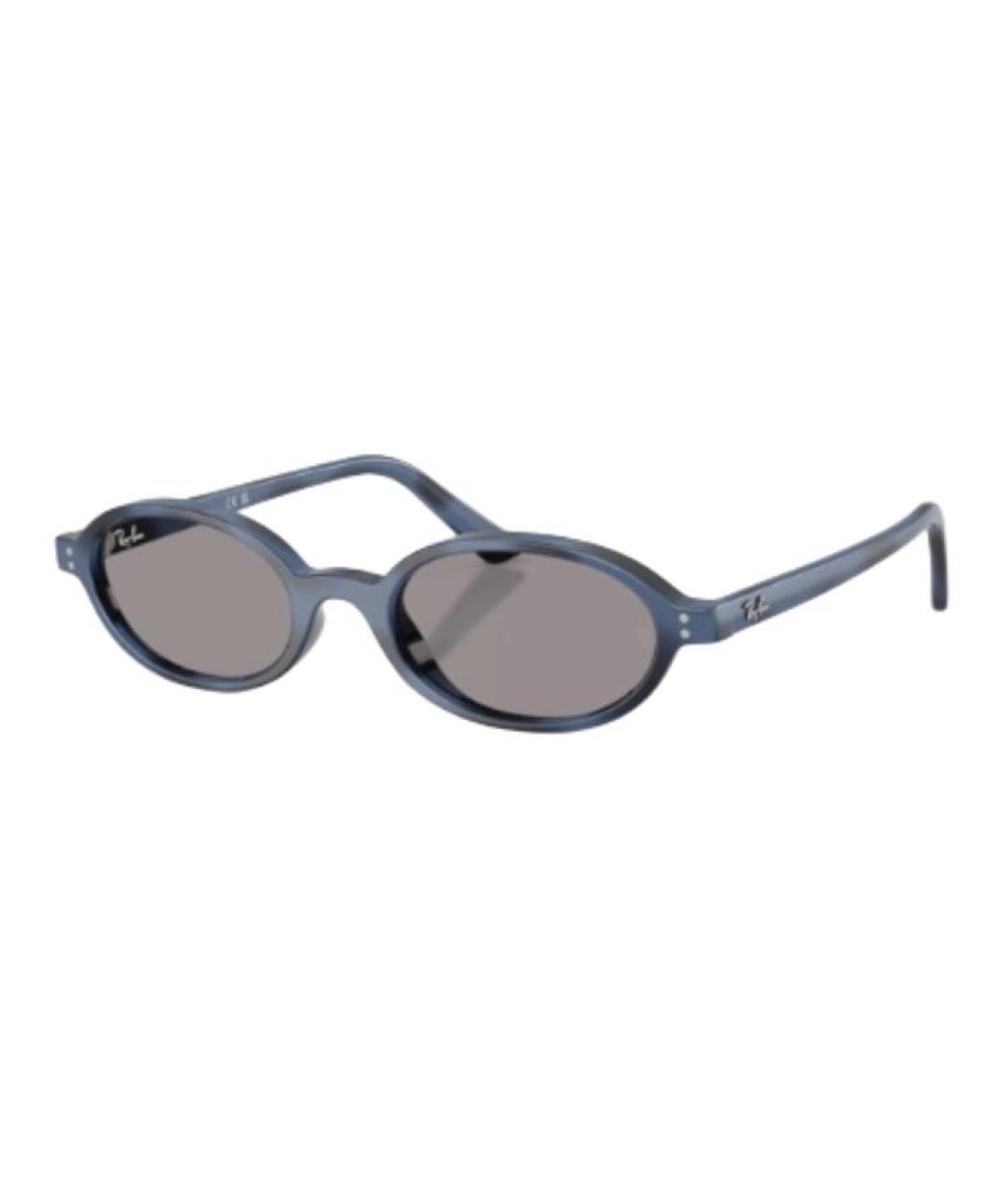 RAY BAN Синие пластиковые солнцезащитные очки, фото 1