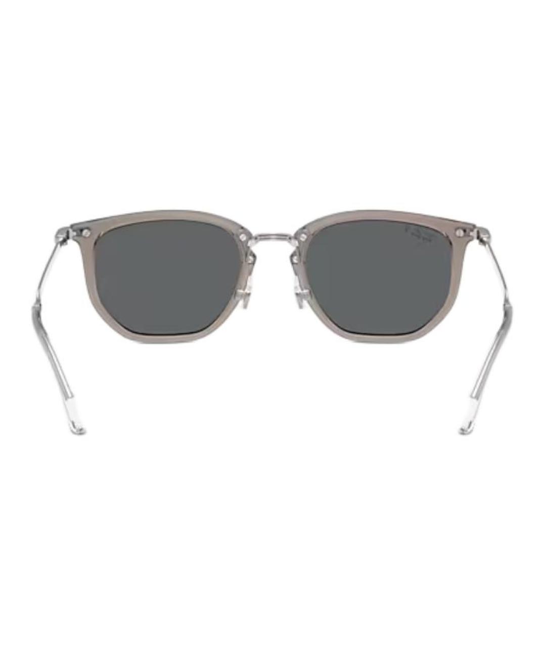 RAY BAN Серые пластиковые солнцезащитные очки, фото 5