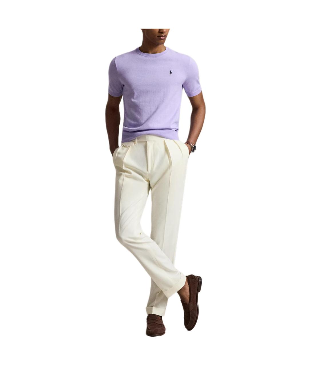 POLO RALPH LAUREN Фиолетовый джемпер / свитер, фото 2