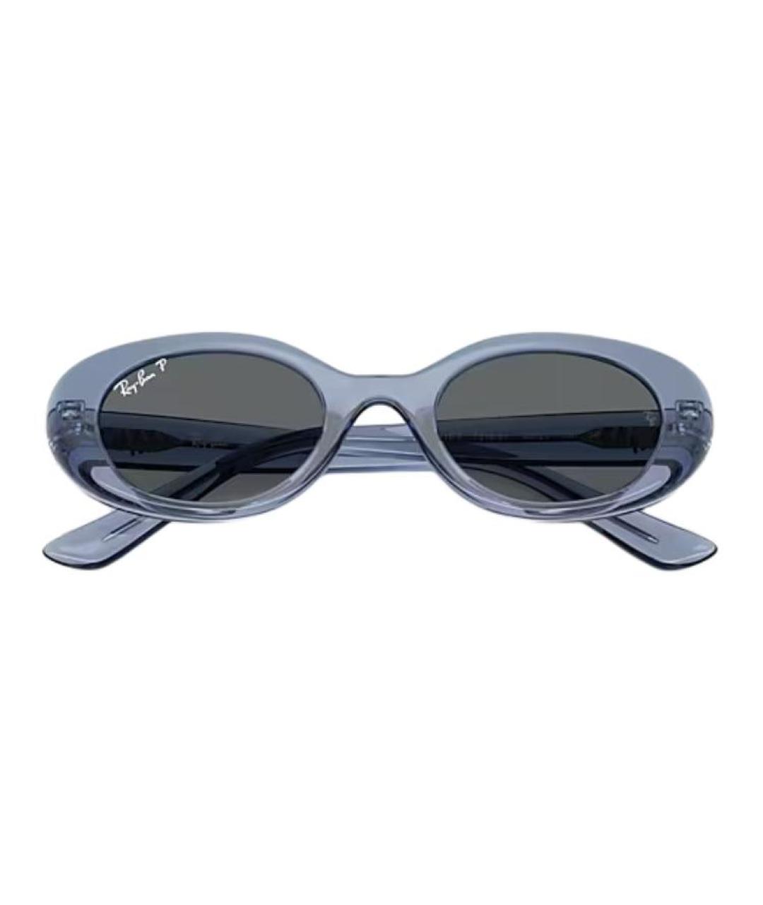 RAY BAN Синие пластиковые солнцезащитные очки, фото 5
