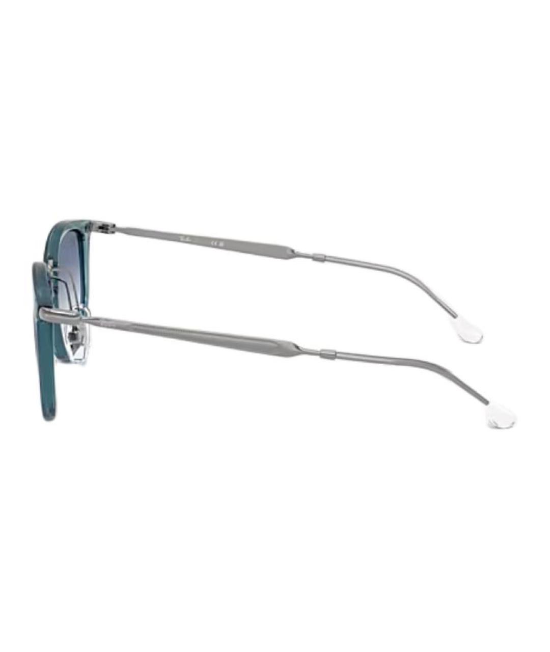RAY BAN Синие пластиковые солнцезащитные очки, фото 5