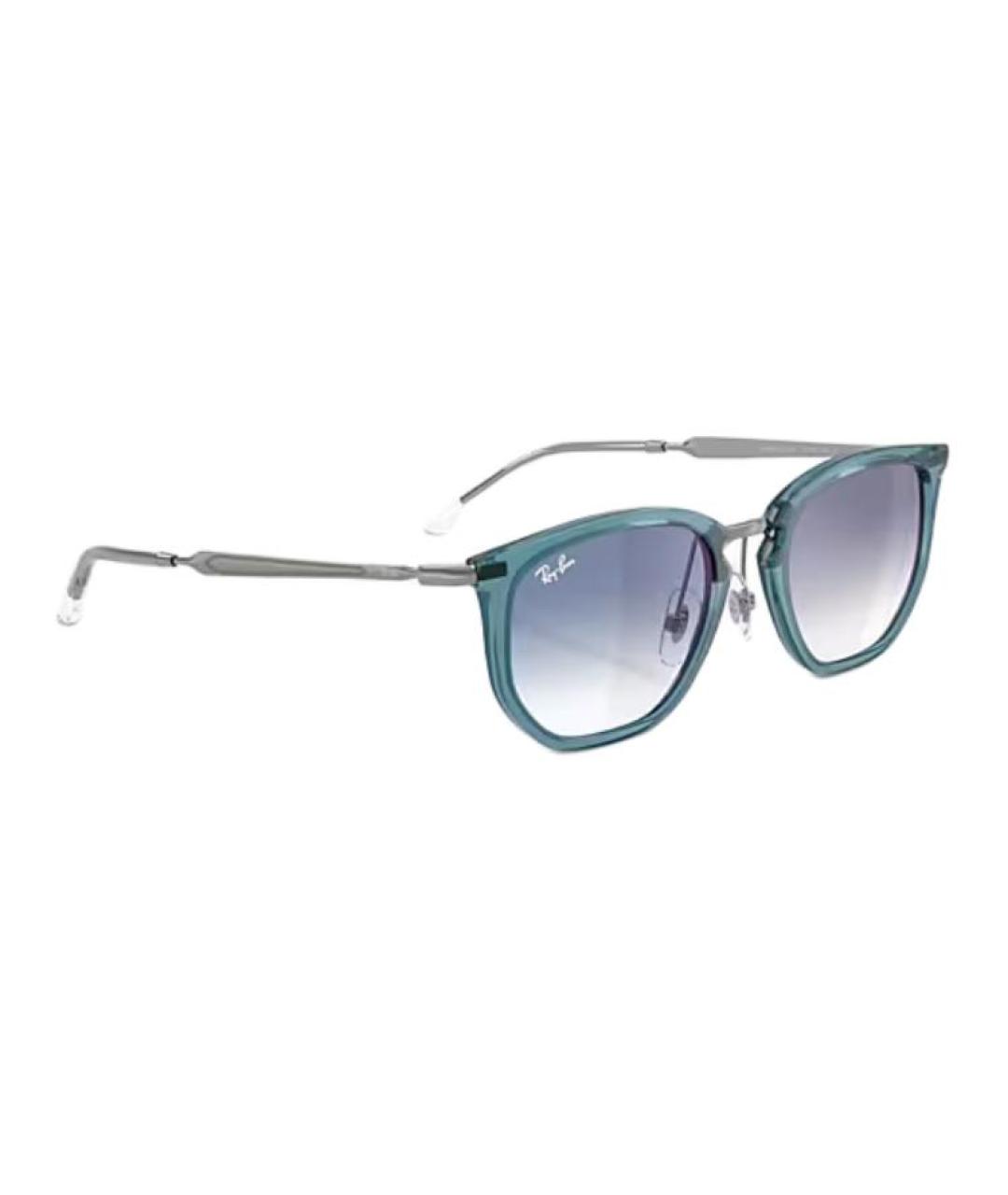 RAY BAN Синие пластиковые солнцезащитные очки, фото 4