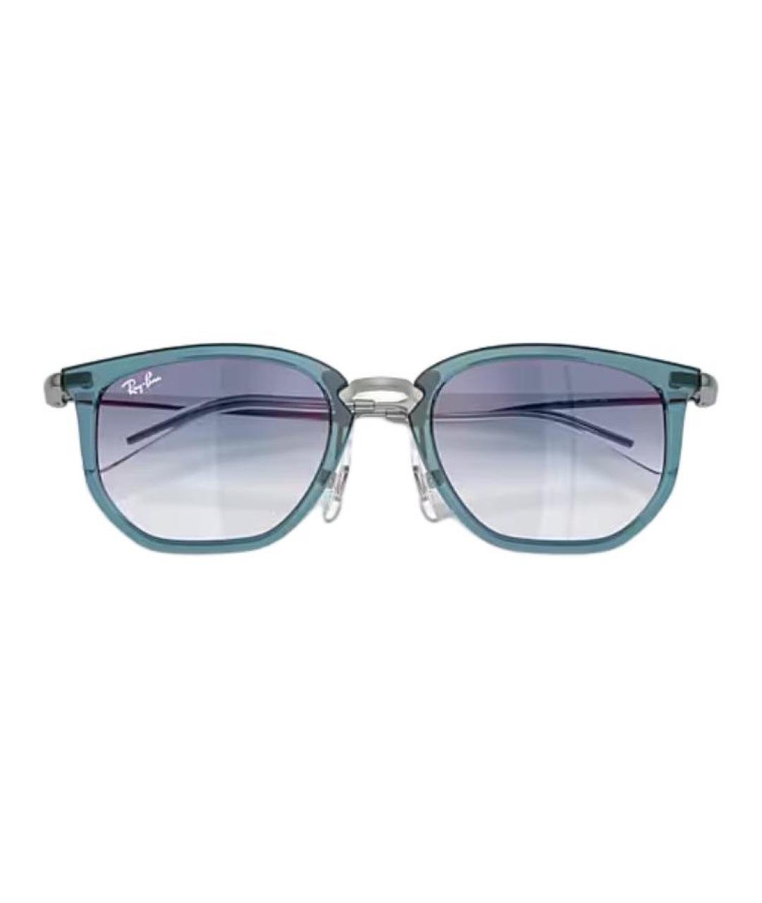 RAY BAN Синие пластиковые солнцезащитные очки, фото 3