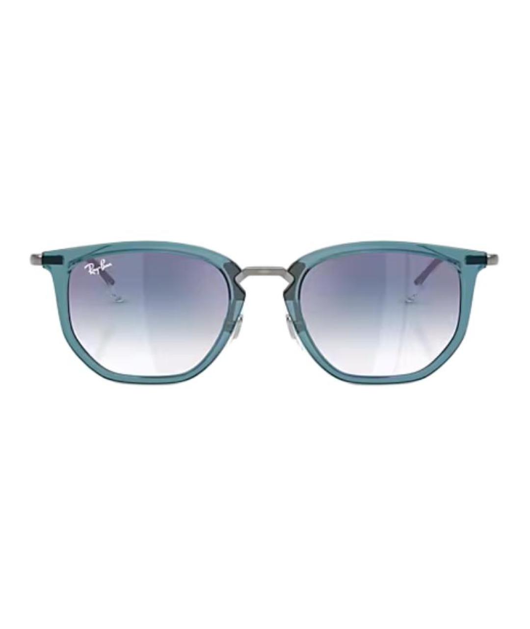 RAY BAN Синие пластиковые солнцезащитные очки, фото 2