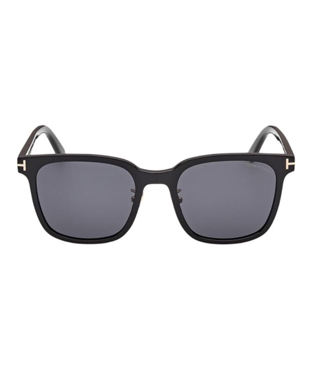 TOM FORD Черные пластиковые солнцезащитные очки, фото 2