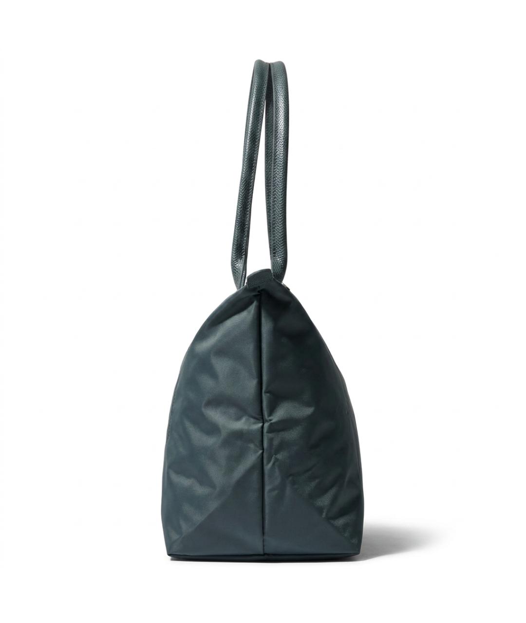 LONGCHAMP Зеленая тканевая сумка через плечо, фото 4