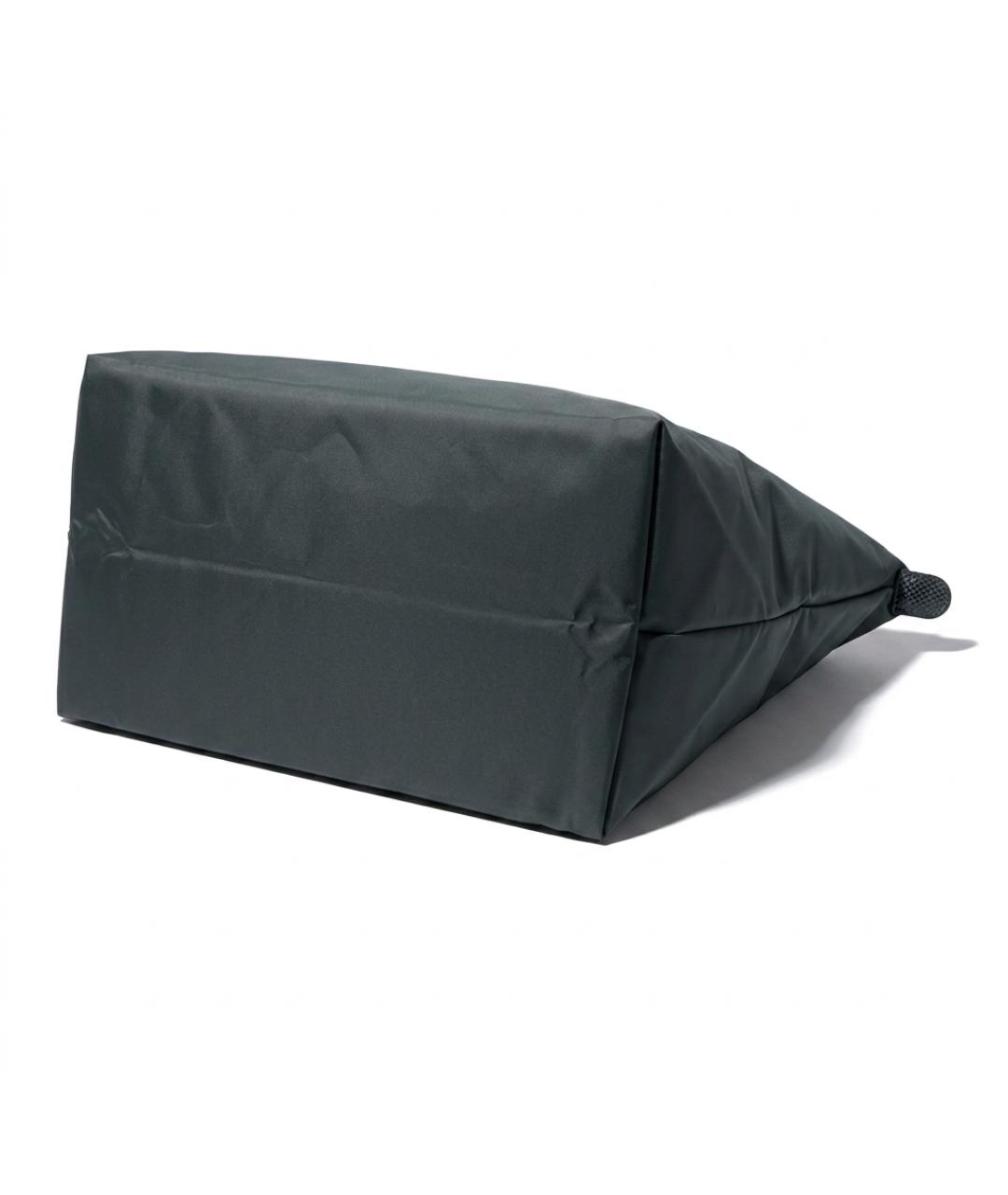 LONGCHAMP Зеленая тканевая сумка через плечо, фото 3