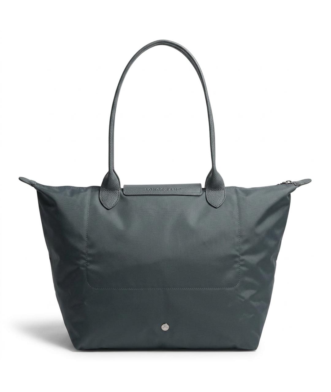 LONGCHAMP Зеленая тканевая сумка через плечо, фото 2