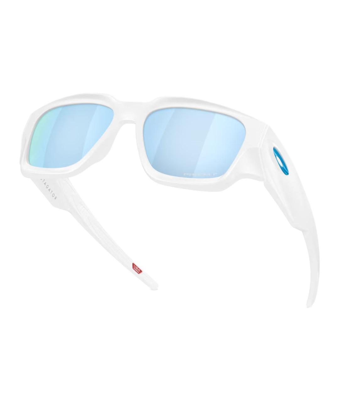 OAKLEY Белые пластиковые солнцезащитные очки, фото 3
