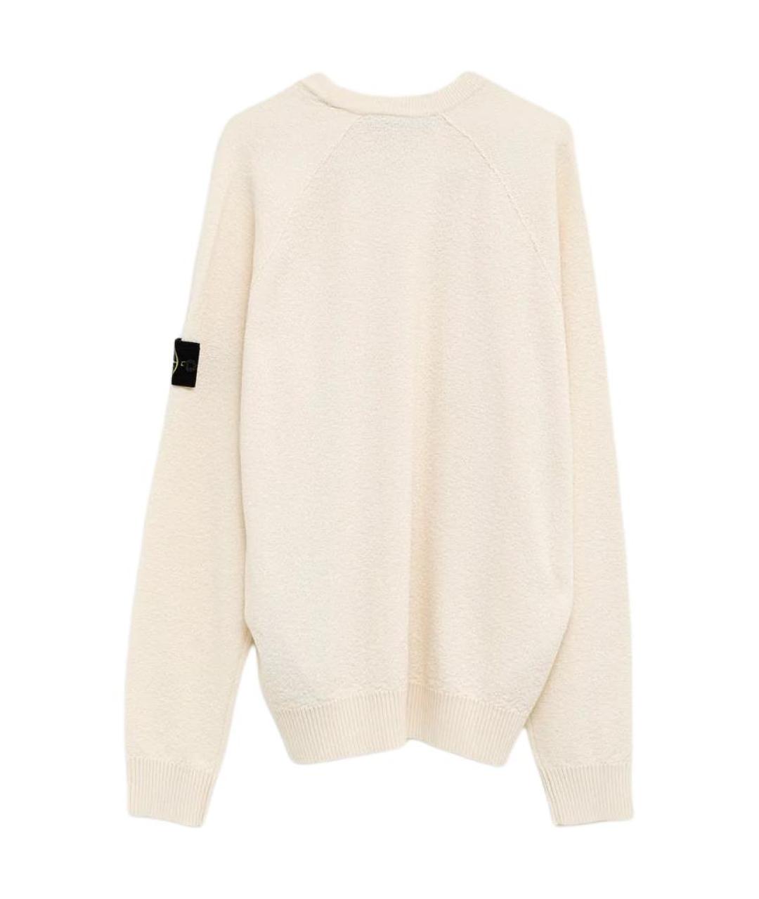 STONE ISLAND Бежевый джемпер / свитер, фото 2