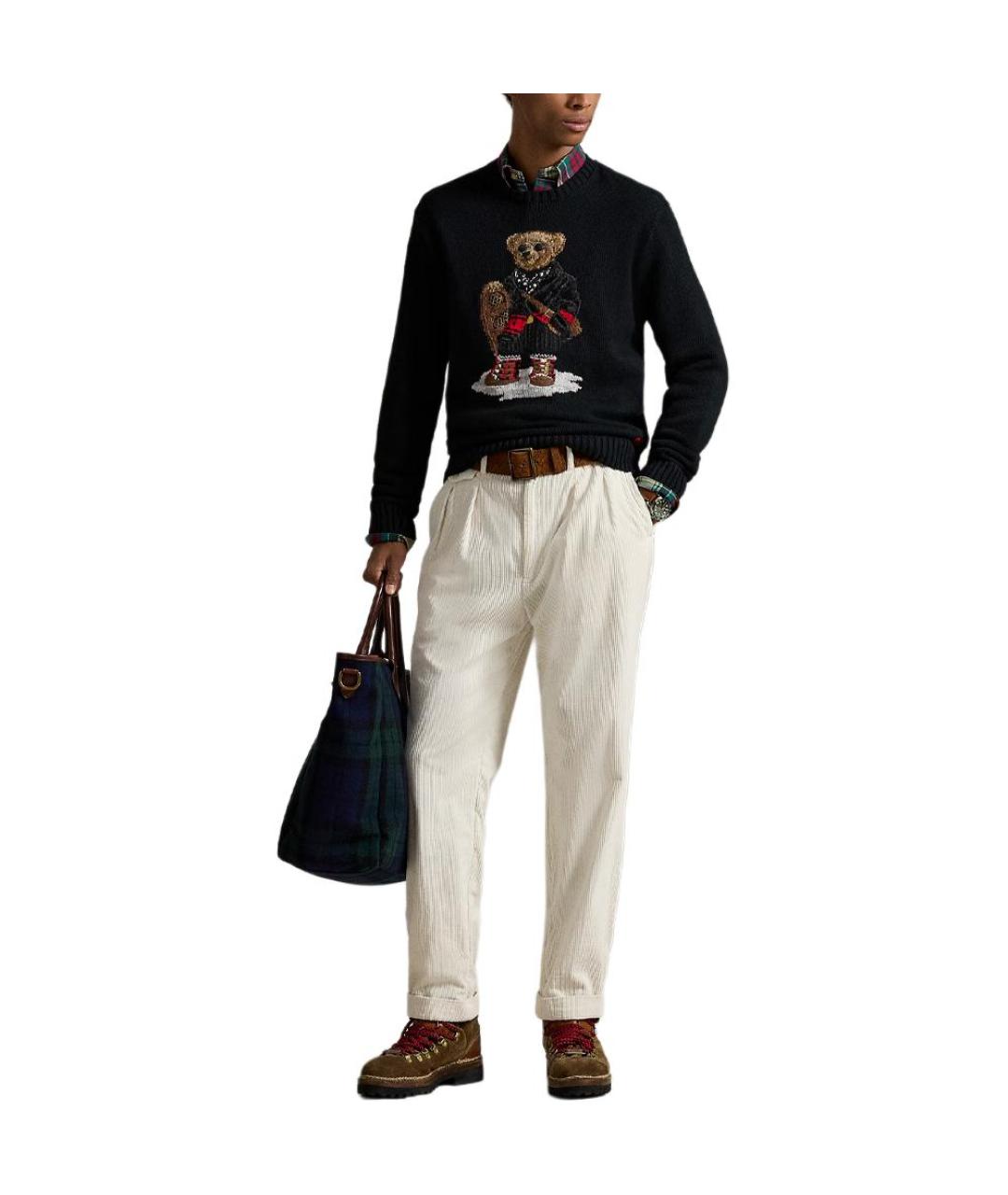 POLO RALPH LAUREN Черный джемпер / свитер, фото 2
