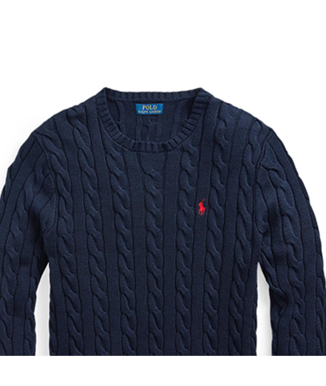 POLO RALPH LAUREN Темно-синий джемпер / свитер, фото 5