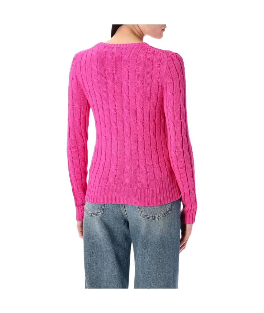 POLO RALPH LAUREN Розовый джемпер / свитер, фото 4