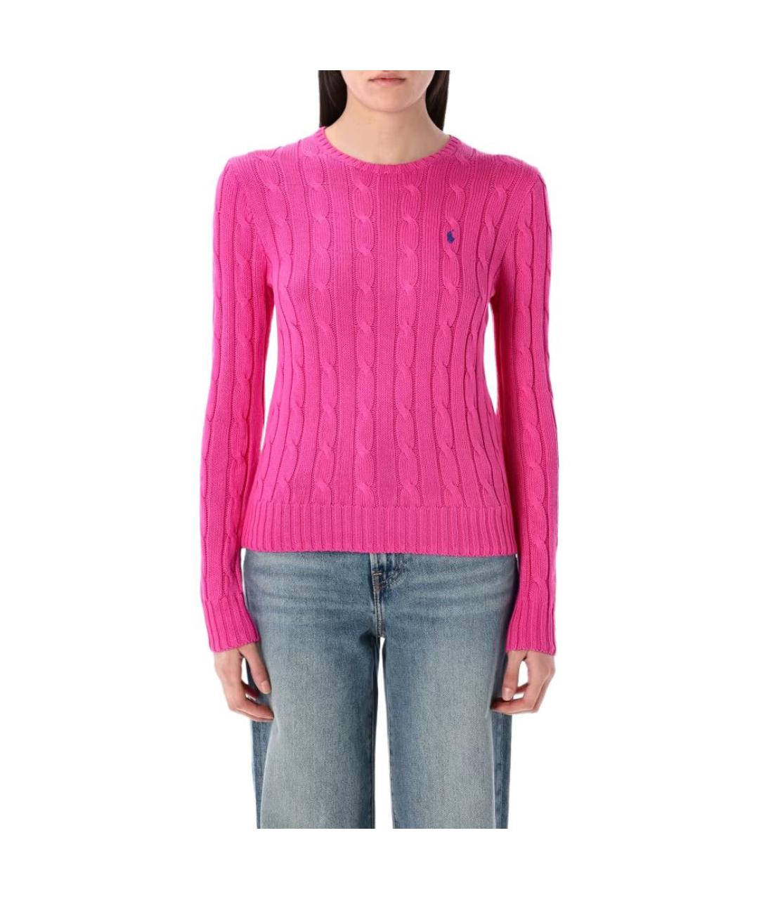 POLO RALPH LAUREN Розовый джемпер / свитер, фото 3
