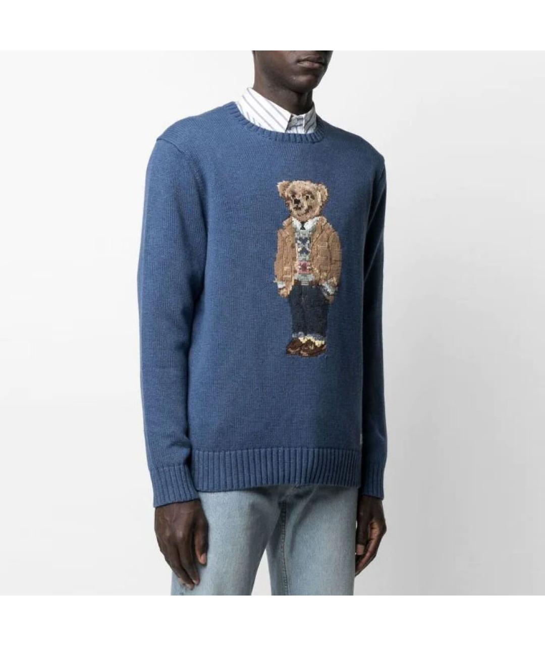 POLO RALPH LAUREN Синий джемпер / свитер, фото 5