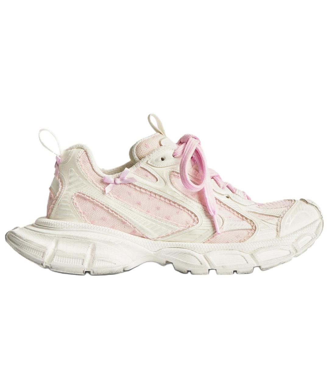 BALENCIAGA Белые синтетические кроссовки, фото 1