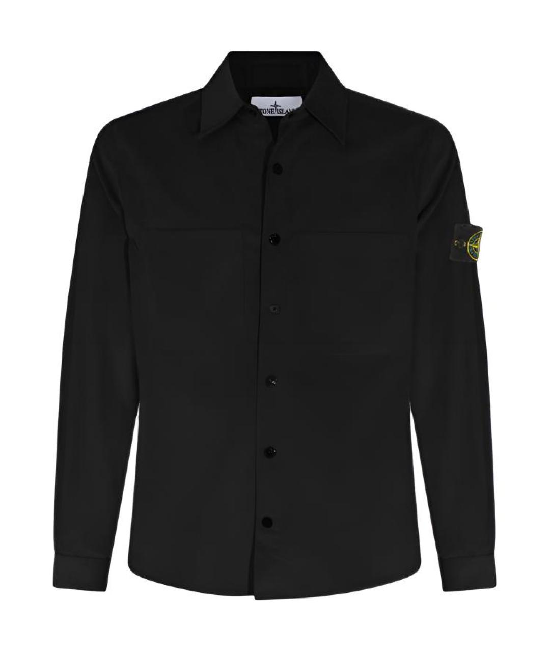 STONE ISLAND Черная рубашка, фото 1