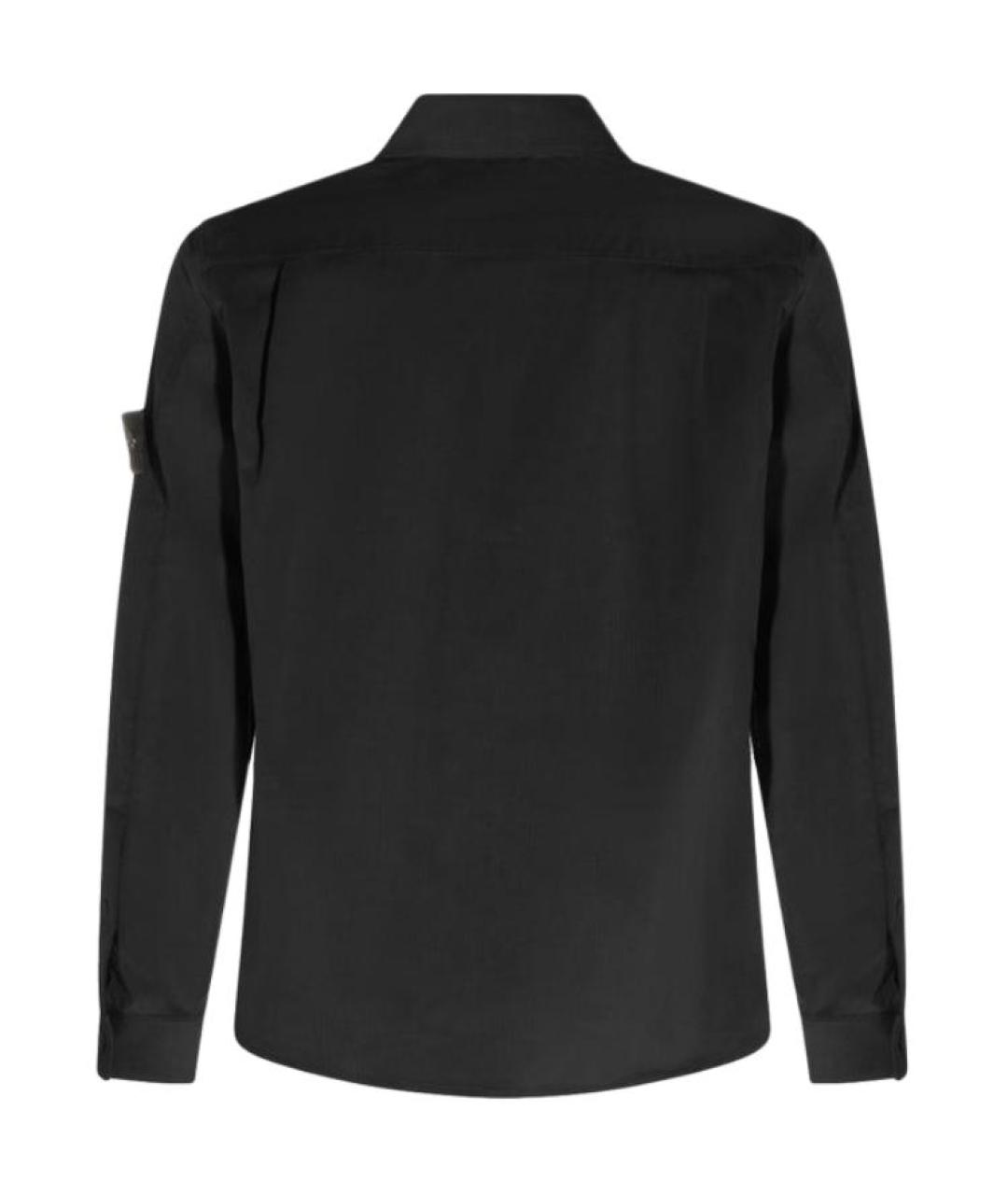 STONE ISLAND Черная рубашка, фото 2