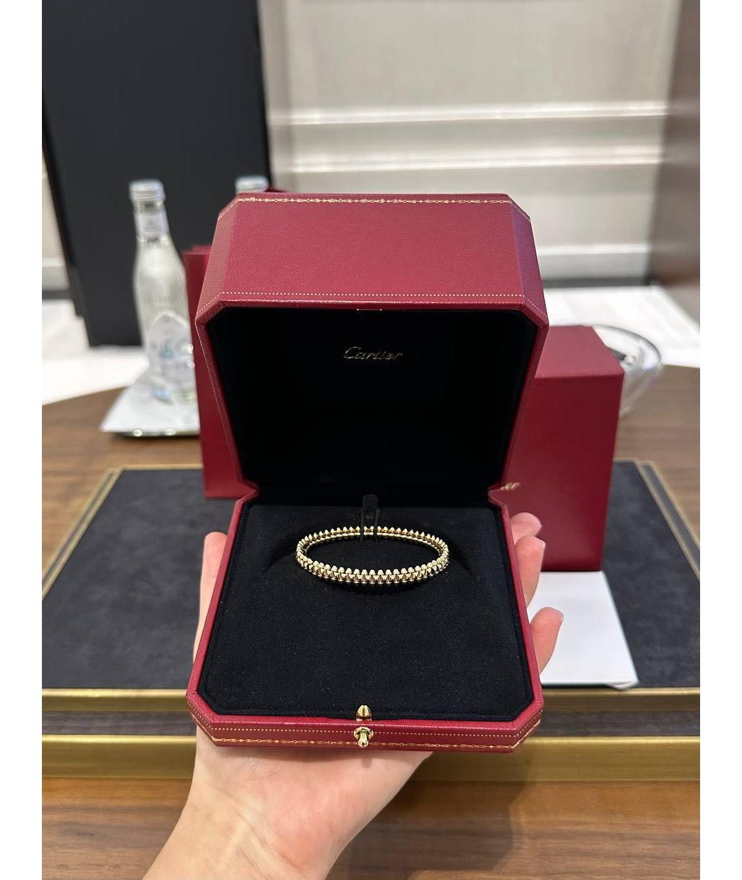 CARTIER Золотой браслет из желтого золота, фото 2