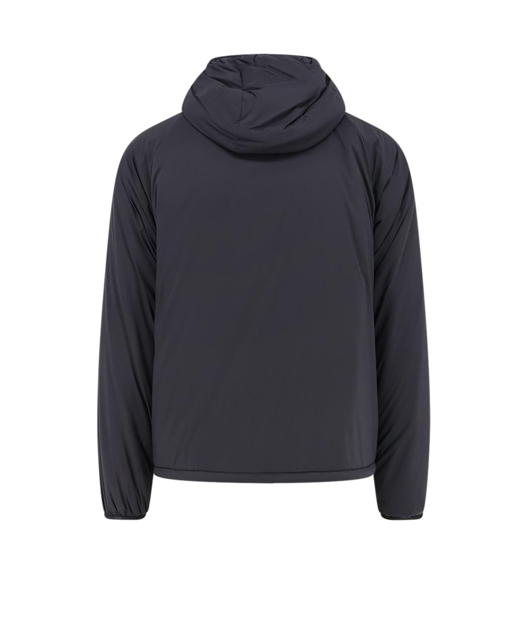 BURBERRY Черная полиамидовая куртка, фото 2