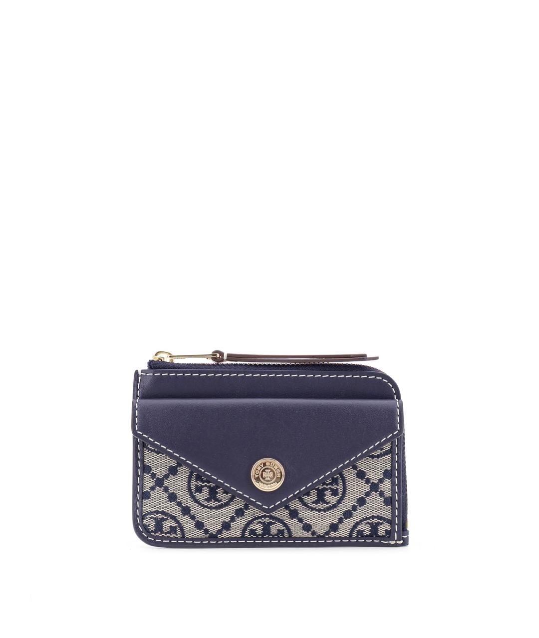 TORY BURCH Синий кошелек, фото 1