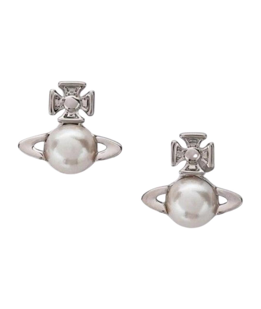 VIVIENNE WESTWOOD Серые серьги, фото 1
