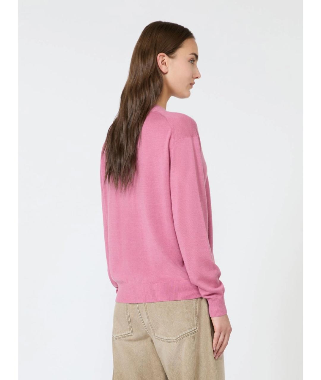 WEEKEND MAX MARA Бордовый кашемировый кардиган, фото 2