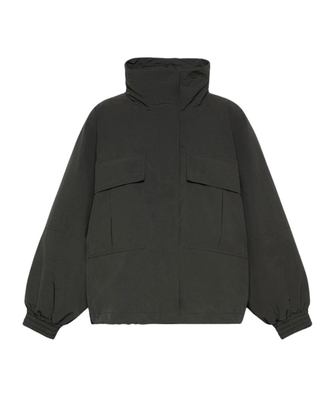 WEEKEND MAX MARA Черная полиэстеровая куртка, фото 1