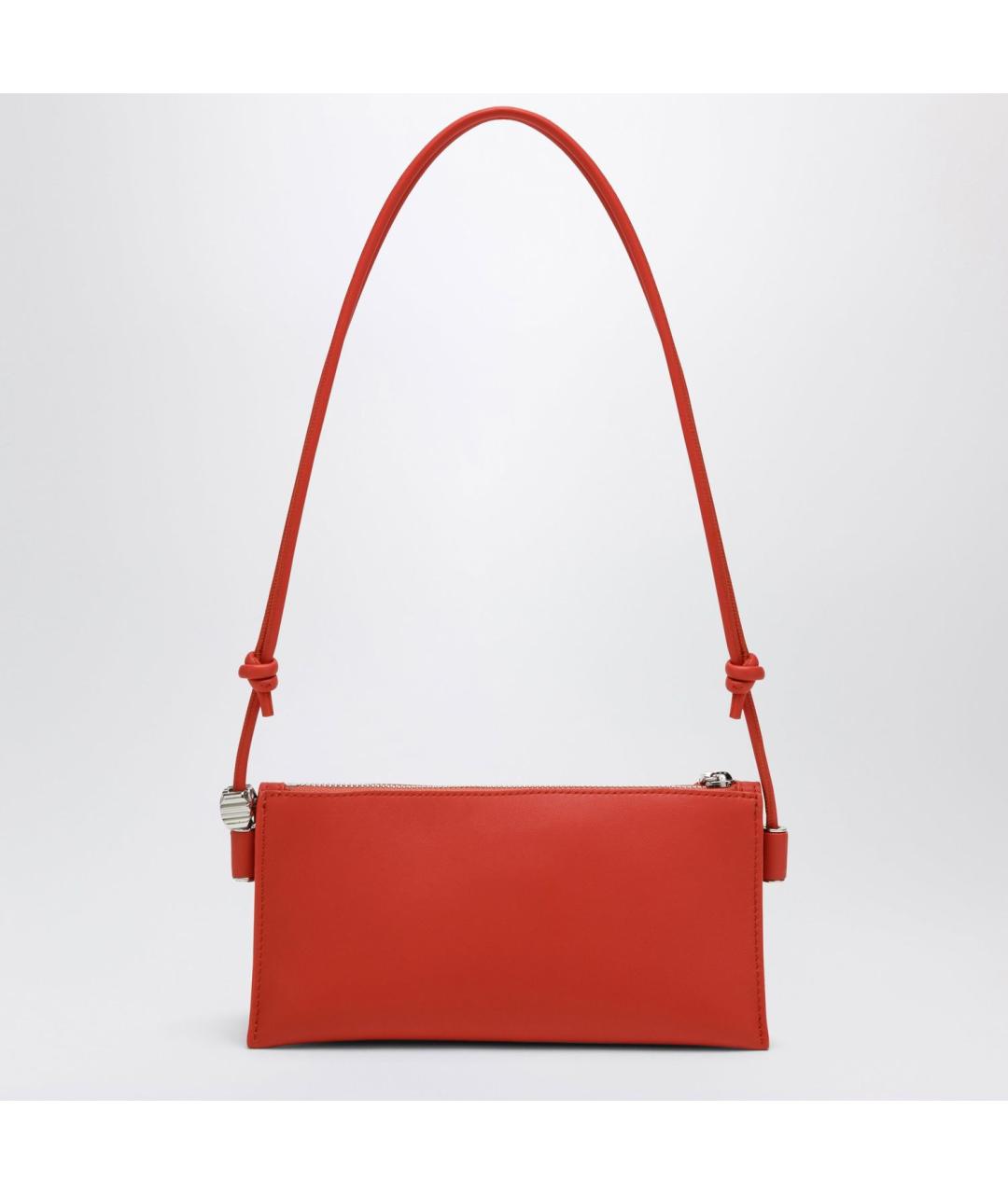 LOEWE Оранжевая кожаная сумка через плечо, фото 4