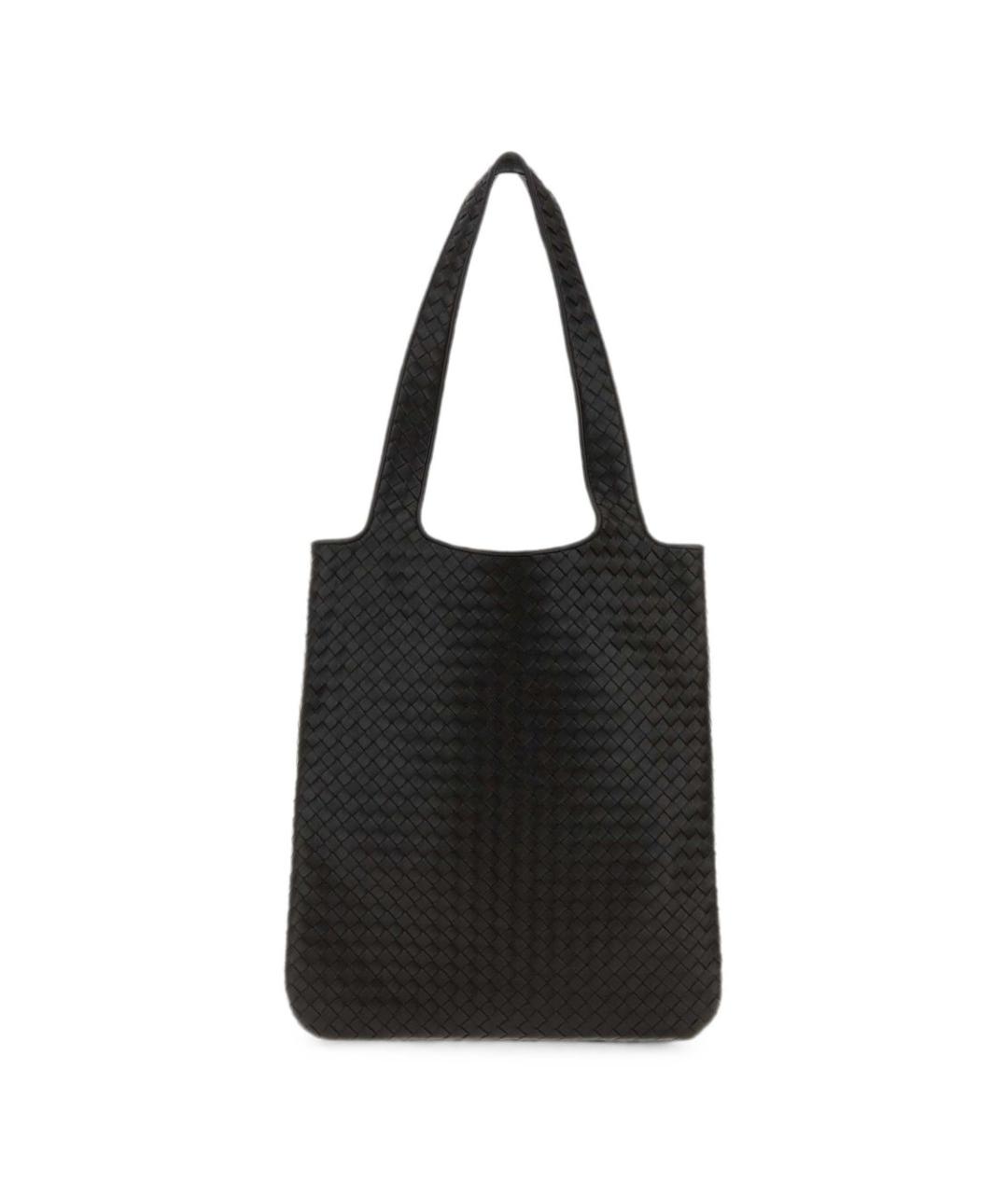 BOTTEGA VENETA Коричневая кожаная сумка тоут, фото 5