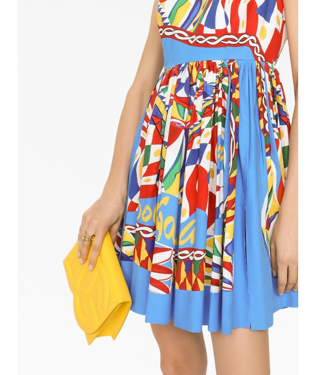 DOLCE&GABBANA Золотое металлическое кольцо, фото 3