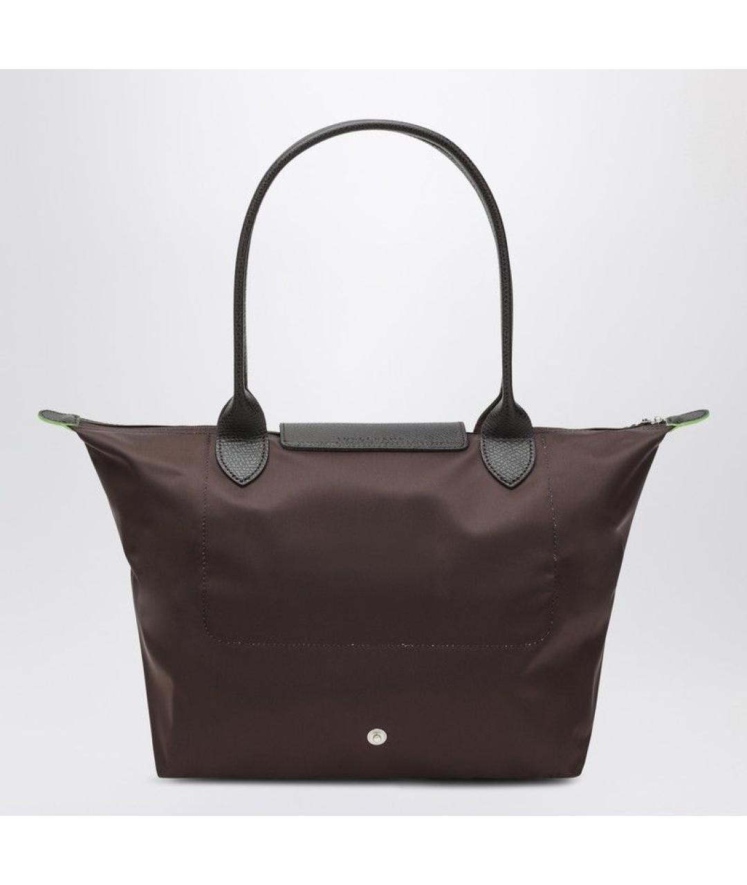 LONGCHAMP Коричневая нейлоновая сумка тоут, фото 4