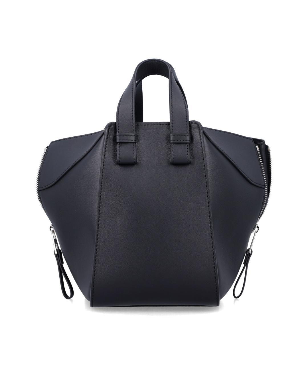 LOEWE Черная кожаная сумка тоут, фото 3