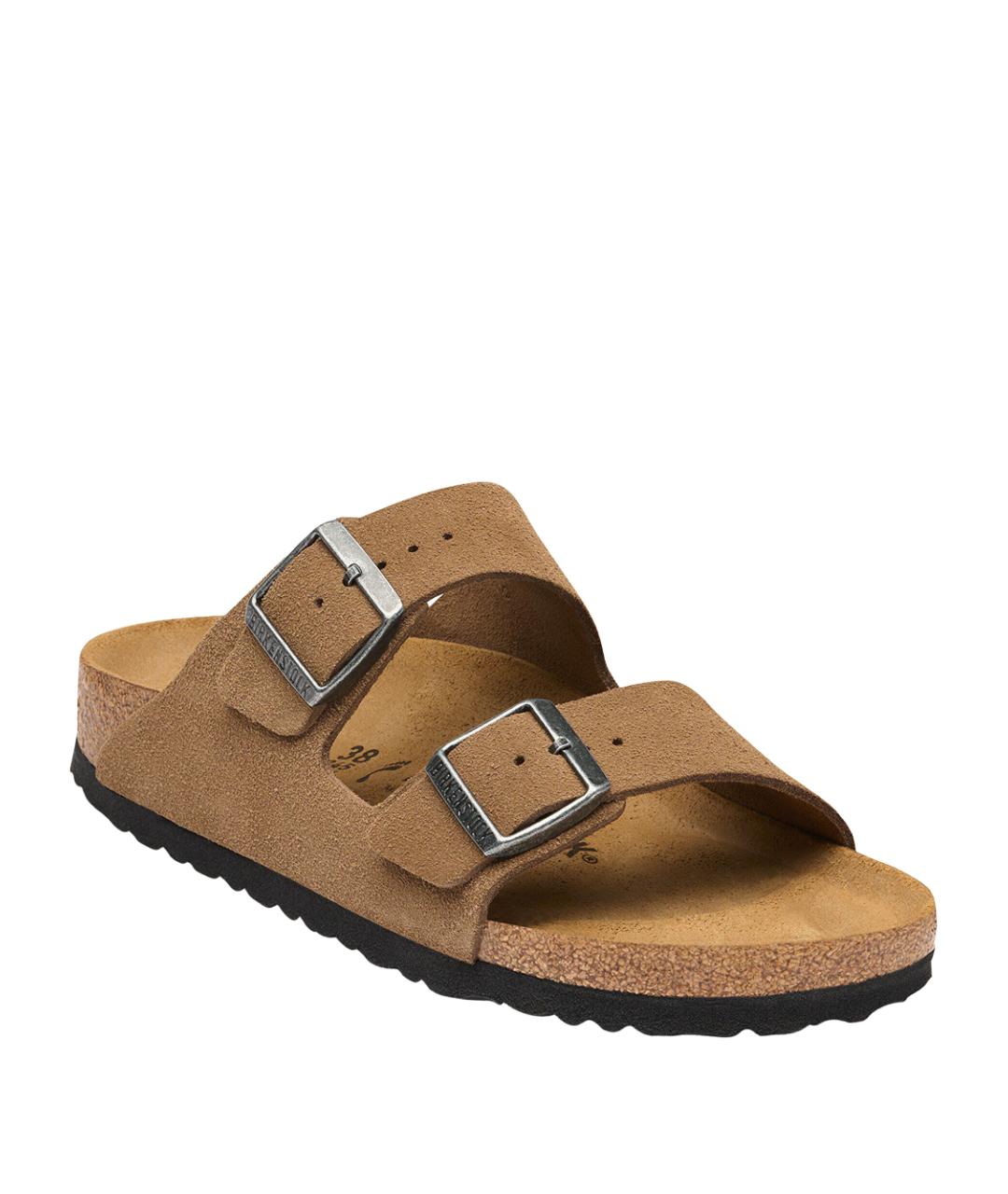 BIRKENSTOCK Зеленые замшевые сандалии, фото 3