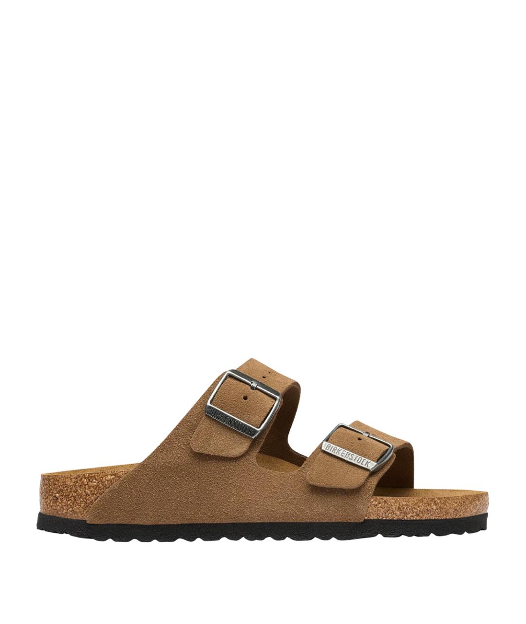 BIRKENSTOCK Зеленые замшевые сандалии, фото 1