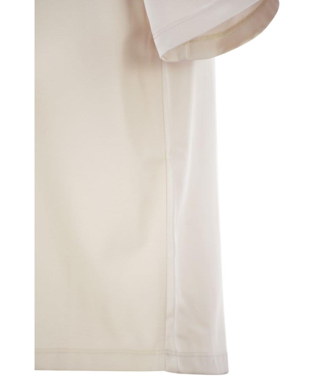 WEEKEND MAX MARA Бежевая футболка, фото 4