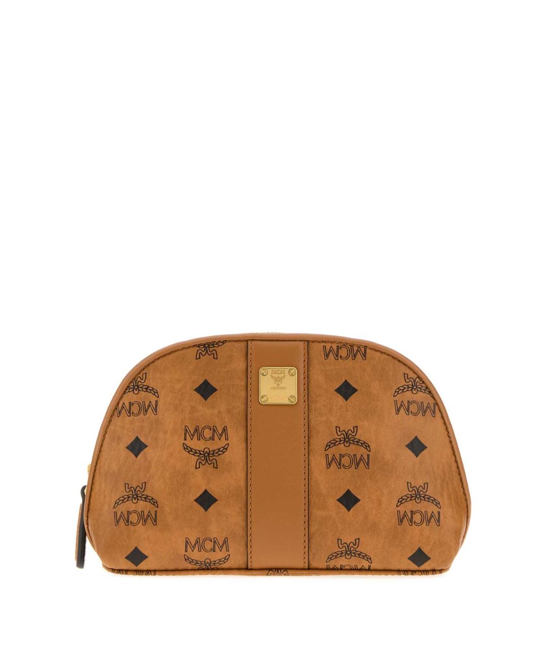 MCM Бежевая косметичка, фото 1
