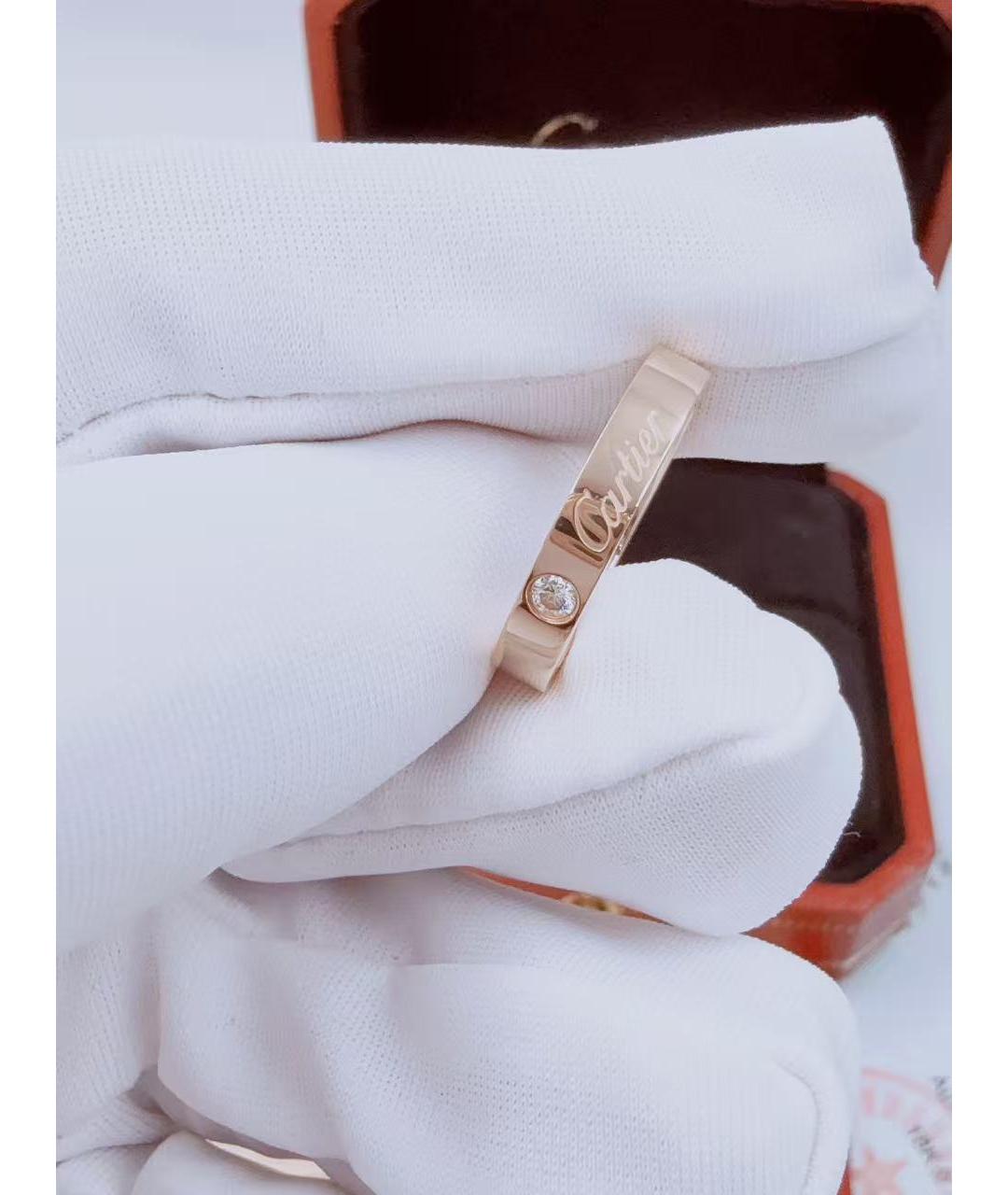 CARTIER Золотое кольцо из розового золота, фото 3