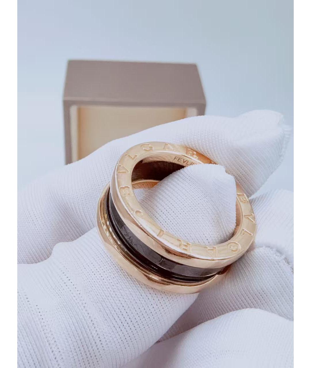 BVLGARI Золотое кольцо из розового золота, фото 5