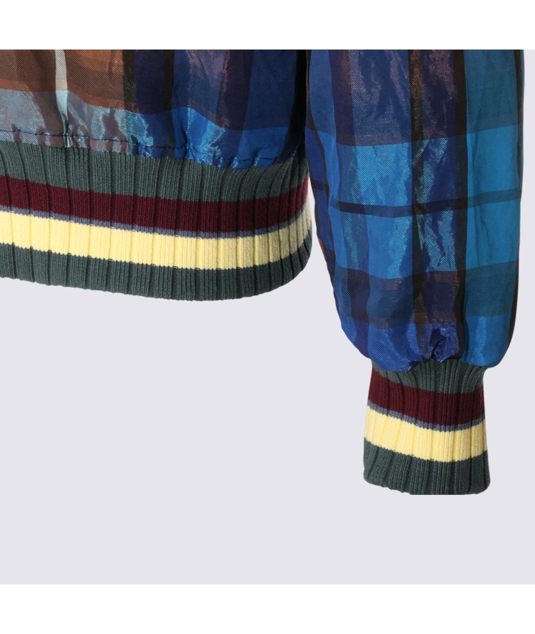 VIVIENNE WESTWOOD Синяя полиэстеровая куртка, фото 4